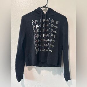 Friends Black Pull Over Hoodie